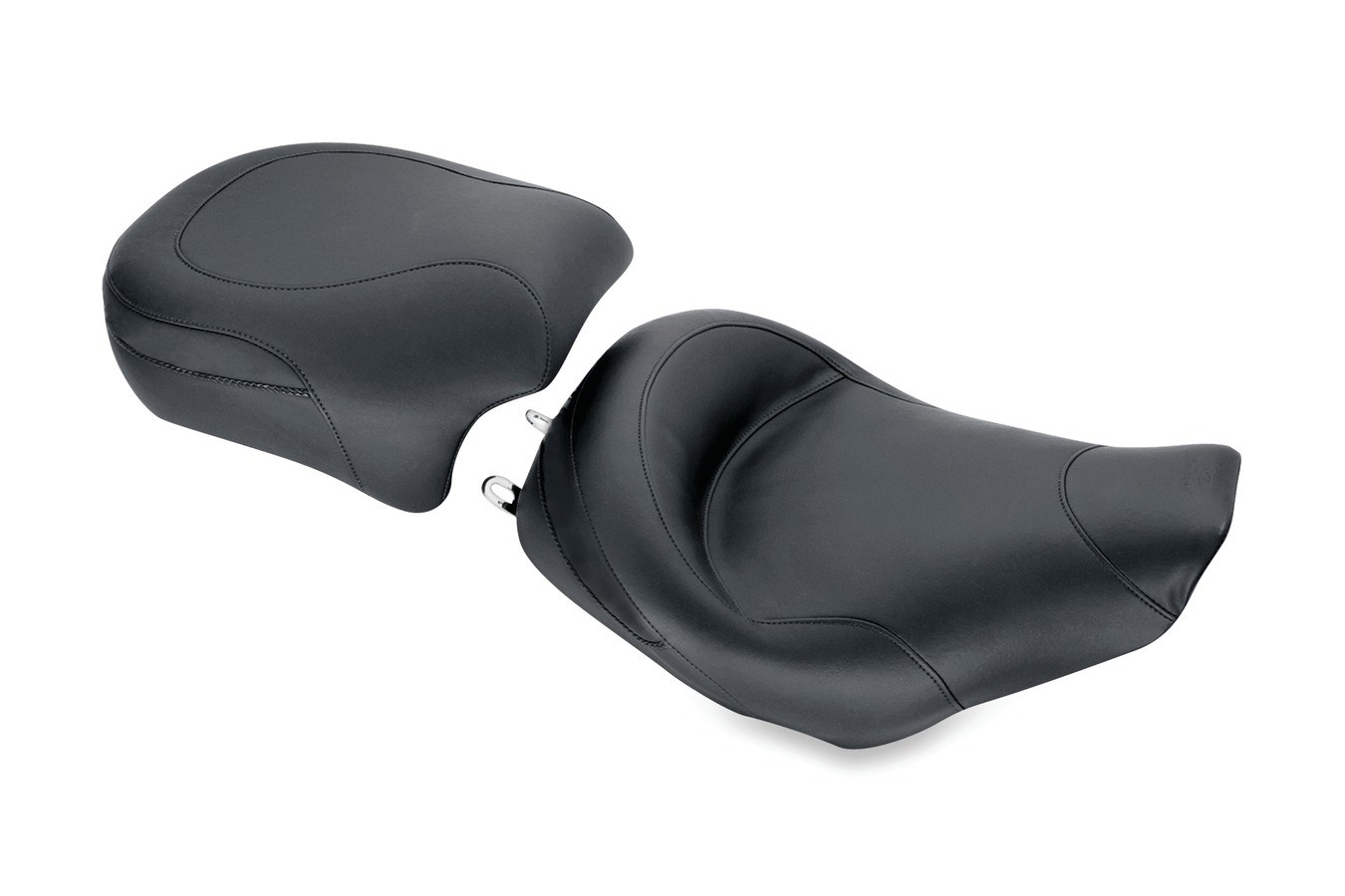 Mustang 75459 Smooth Solo Seat for 1997-07 Harley FLHR FLHX Models